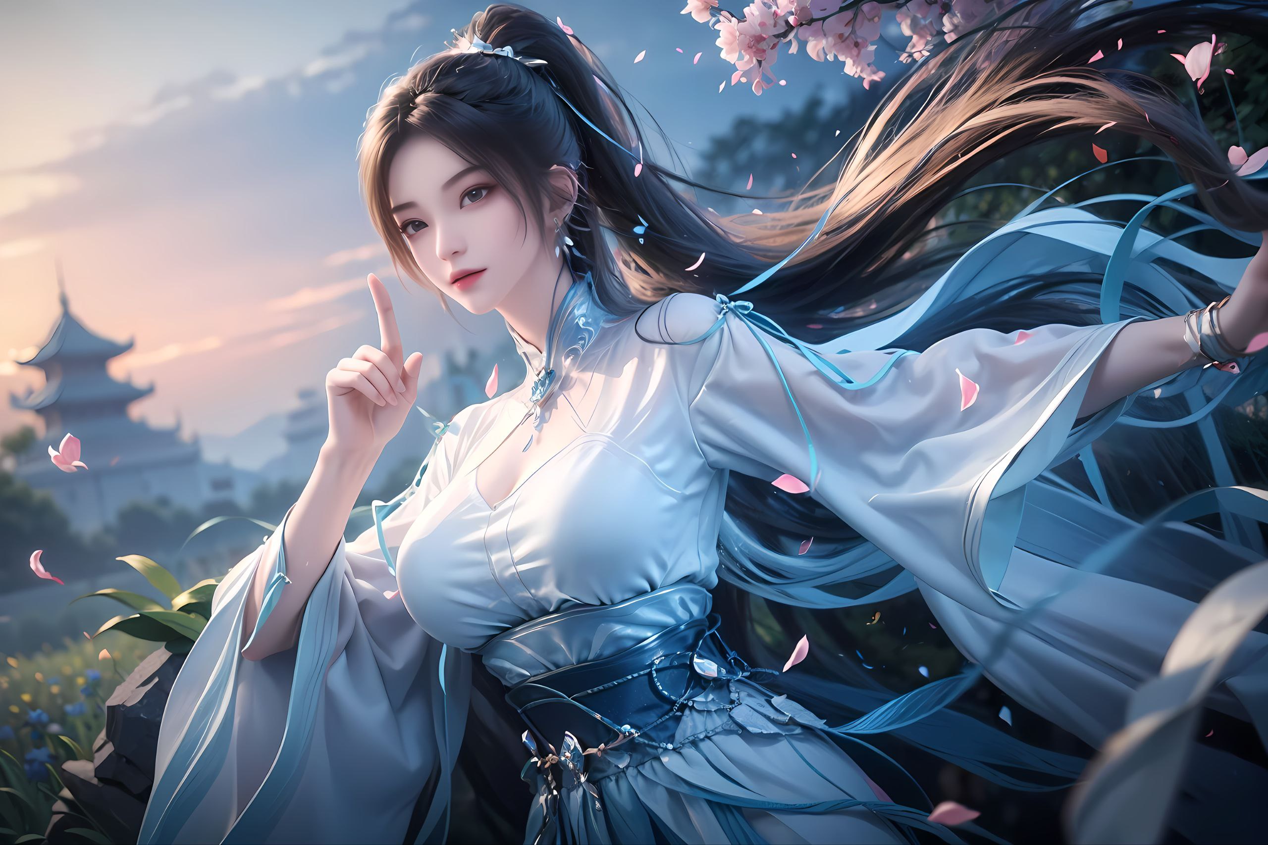 同时